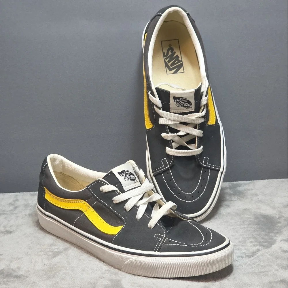Size 9.5 - Vans Sk8- Low Utility Pop - Raven Freesia